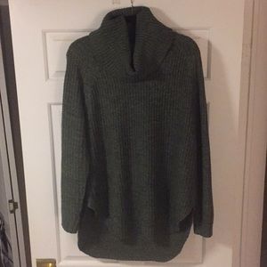 NWOT Oversized HiLo Cowl Neck Sweater